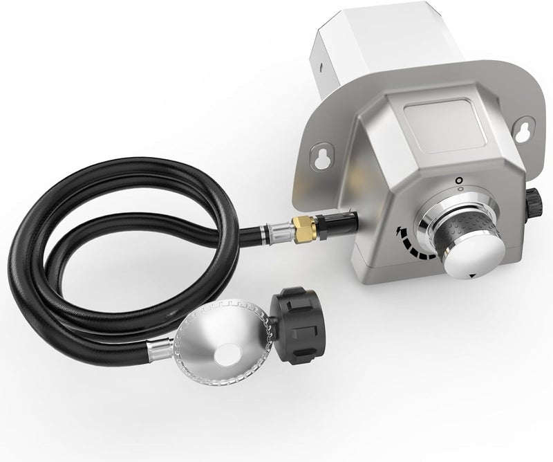 Utheer Gas Burner Attachment for Karu 12 / 12G / Karu 2 & Fyra 12 Pizza Ovens, No Assembly Propane Burner with Upgraded Electronic Ignition, Pizza Oven Accessories - Image 1